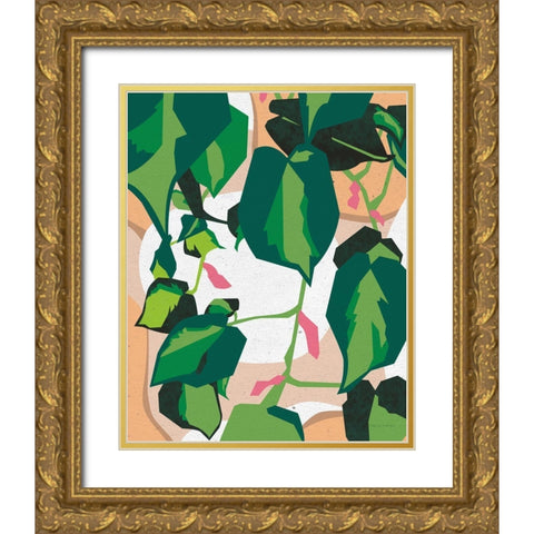 Green House II Gold Ornate Wood Framed Art Print with Double Matting by Gallagher, Megan
