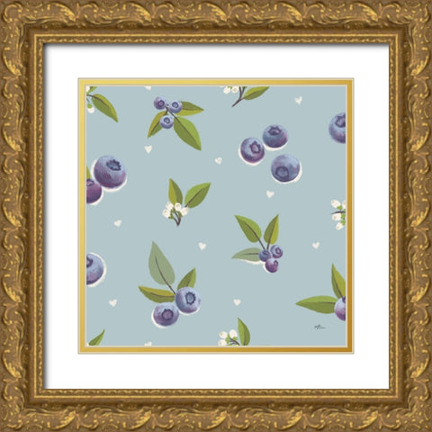 Sweet Life Step 03 Gold Ornate Wood Framed Art Print with Double Matting by Penner, Janelle