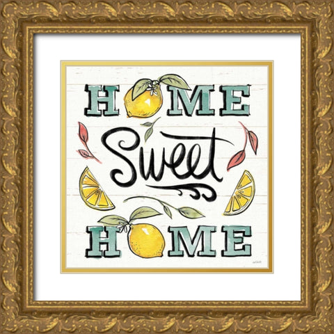 Lemonade Stand III Gold Ornate Wood Framed Art Print with Double Matting by Tavoletti, Anne