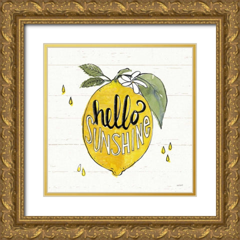 Lemonade Stand VII Gold Ornate Wood Framed Art Print with Double Matting by Tavoletti, Anne