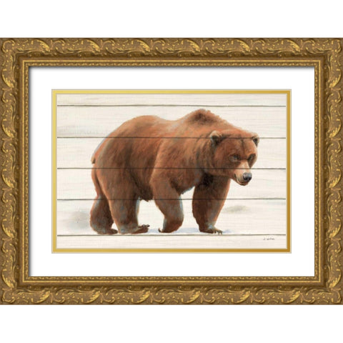 Northern Wild I on Wood Gold Ornate Wood Framed Art Print with Double Matting by Wiens, James