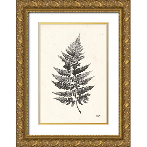 Walk in the Woods II Gold Ornate Wood Framed Art Print with Double Matting by Hershey, Moira