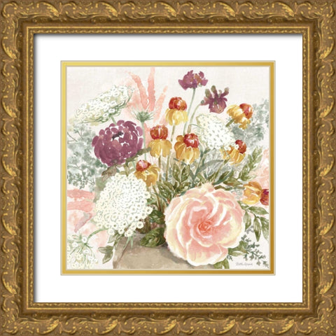 Cottage Charm V Gold Ornate Wood Framed Art Print with Double Matting by Grove, Beth