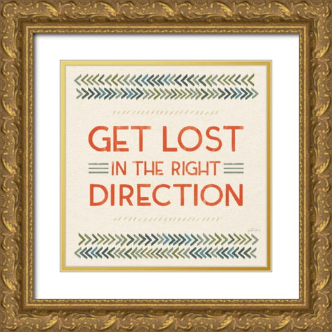 Born to Roam VI Gold Ornate Wood Framed Art Print with Double Matting by Penner, Janelle