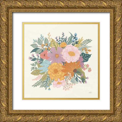 September Sweetness VII Gold Ornate Wood Framed Art Print with Double Matting by Marshall, Laura