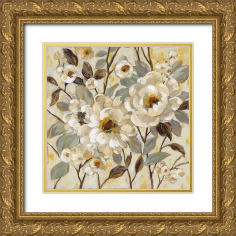Golden Nature Gold Ornate Wood Framed Art Print with Double Matting by Vassileva, Silvia
