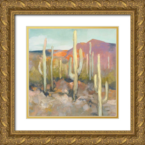 High Desert I Gold Ornate Wood Framed Art Print with Double Matting by Purinton, Julia