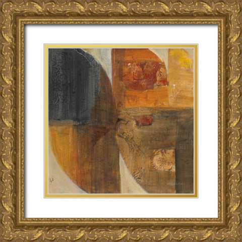 Meeting of Minds Gold Ornate Wood Framed Art Print with Double Matting by Hristova, Albena