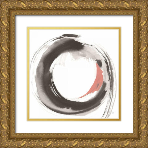 Hake Clay II Gold Ornate Wood Framed Art Print with Double Matting by Paschke, Chris