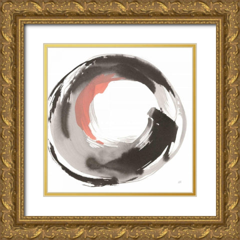 Hake Clay III Gold Ornate Wood Framed Art Print with Double Matting by Paschke, Chris