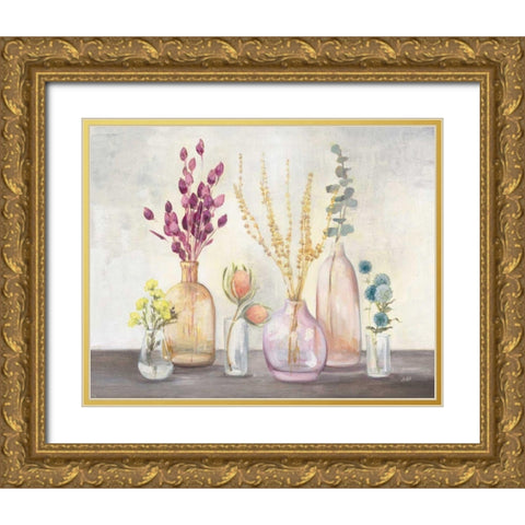 Autumn Greenhouse I Gold Ornate Wood Framed Art Print with Double Matting by Purinton, Julia