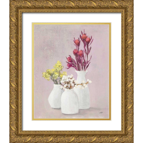 Autumn Greenhouse VII Gold Ornate Wood Framed Art Print with Double Matting by Purinton, Julia