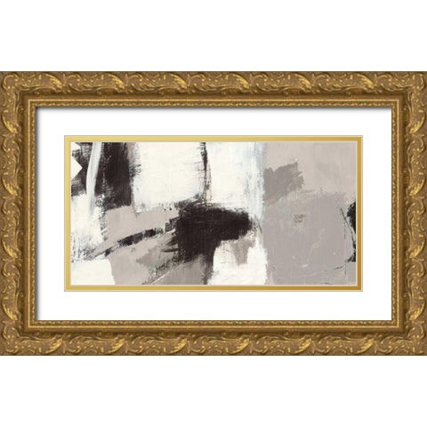 Catalina I Neutral Crop Gold Ornate Wood Framed Art Print with Double Matting by Schick, Mike