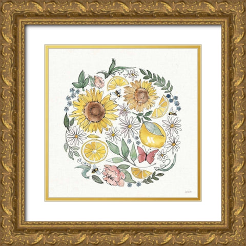 Farmhouse Flea Market II Gold Ornate Wood Framed Art Print with Double Matting by Tavoletti, Anne