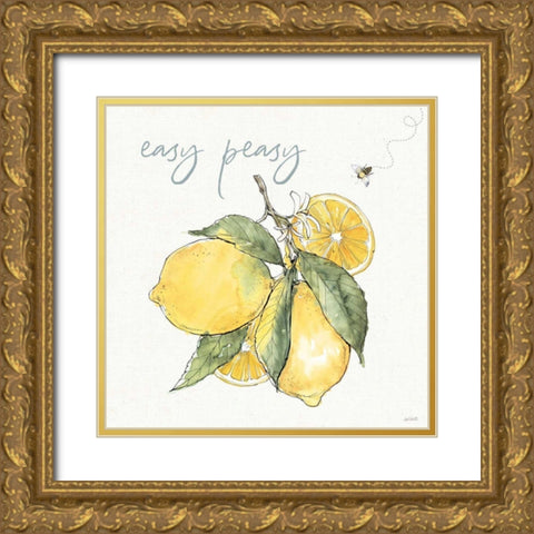 Farmhouse Flea Market IV Gold Ornate Wood Framed Art Print with Double Matting by Tavoletti, Anne