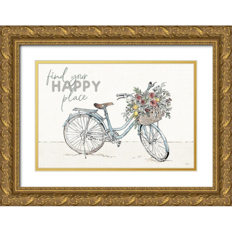 Farmhouse Flea Market VI Gold Ornate Wood Framed Art Print with Double Matting by Tavoletti, Anne