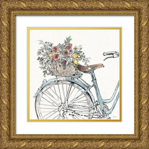 Farmhouse Flea Market XII Gold Ornate Wood Framed Art Print with Double Matting by Tavoletti, Anne