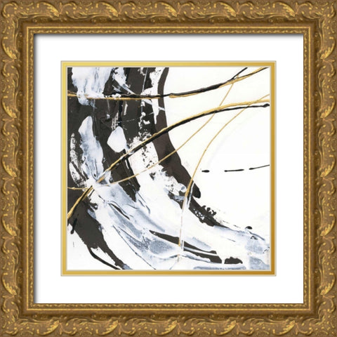 Continuum I Gold Ornate Wood Framed Art Print with Double Matting by Paschke, Chris