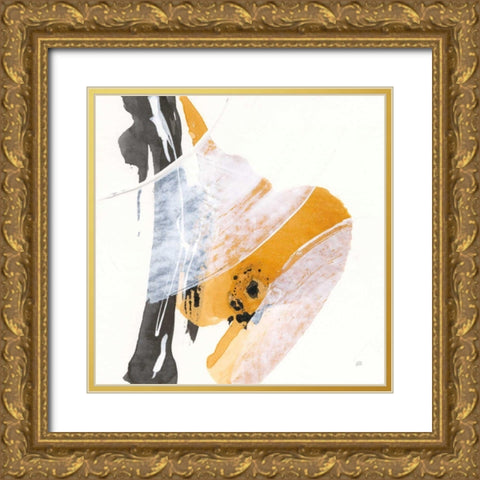 Resistance IV Gold Ornate Wood Framed Art Print with Double Matting by Paschke, Chris