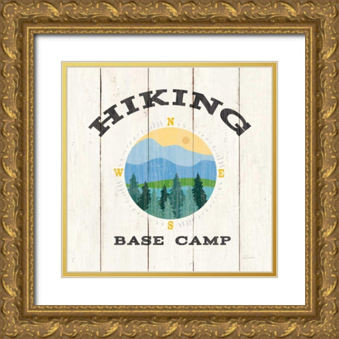 Cabin Life XV Gold Ornate Wood Framed Art Print with Double Matting by Schlabach, Sue