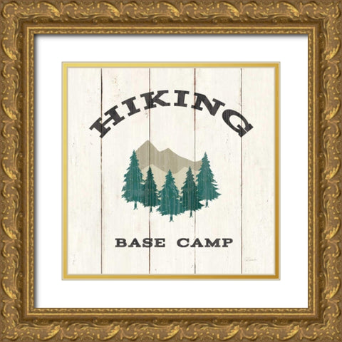 Cabin Life XV Neutral Gold Ornate Wood Framed Art Print with Double Matting by Schlabach, Sue