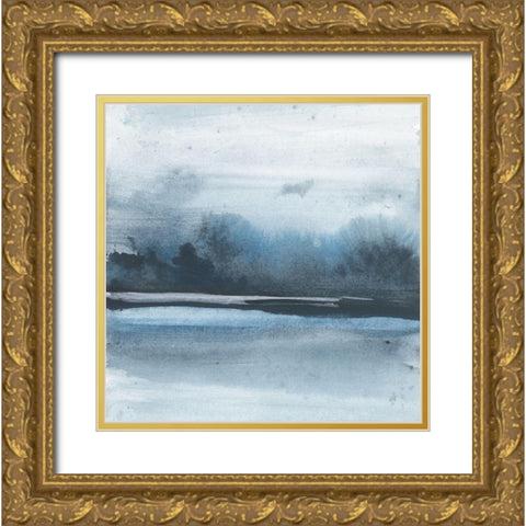 Before Dark I Gold Ornate Wood Framed Art Print with Double Matting by Paschke, Chris