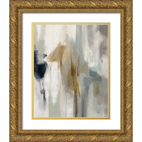 Ethereal Sandy Beach I Gold Ornate Wood Framed Art Print with Double Matting by Vassileva, Silvia
