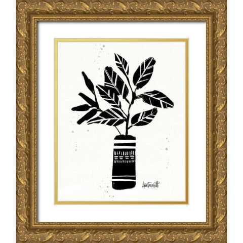 Botanical Sketches VI Gold Ornate Wood Framed Art Print with Double Matting by Tavoletti, Anne