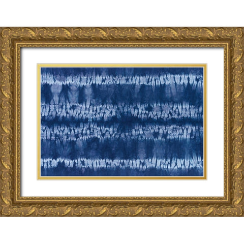 Shiboriscapes I Gold Ornate Wood Framed Art Print with Double Matting by Urban, Mary