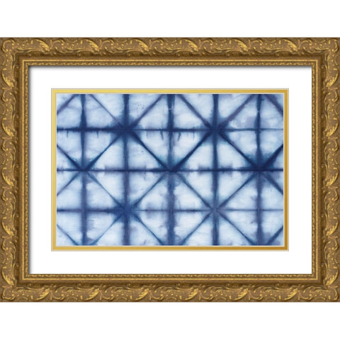 Shiboriscapes II Gold Ornate Wood Framed Art Print with Double Matting by Urban, Mary