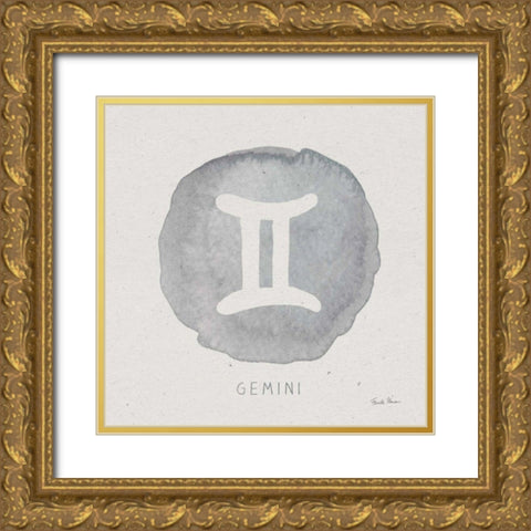 Mystic Zodiac III Gold Ornate Wood Framed Art Print with Double Matting by Zaman, Farida