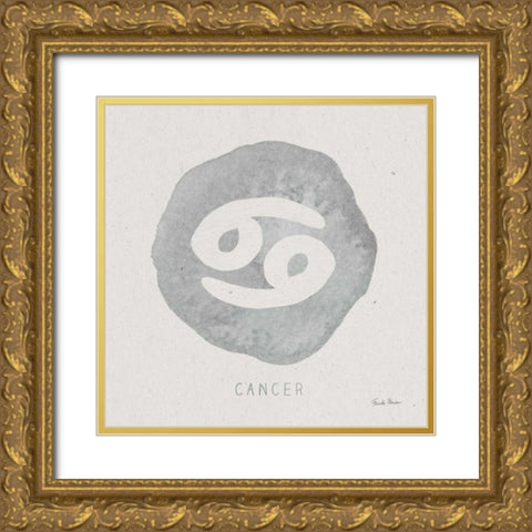 Mystic Zodiac IV Gold Ornate Wood Framed Art Print with Double Matting by Zaman, Farida