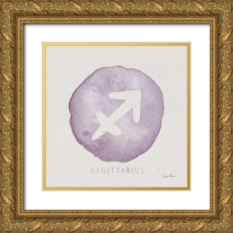 Mystic Zodiac IX Gold Ornate Wood Framed Art Print with Double Matting by Zaman, Farida