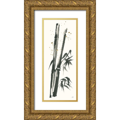 Longevity I Gold Ornate Wood Framed Art Print with Double Matting by Paschke, Chris