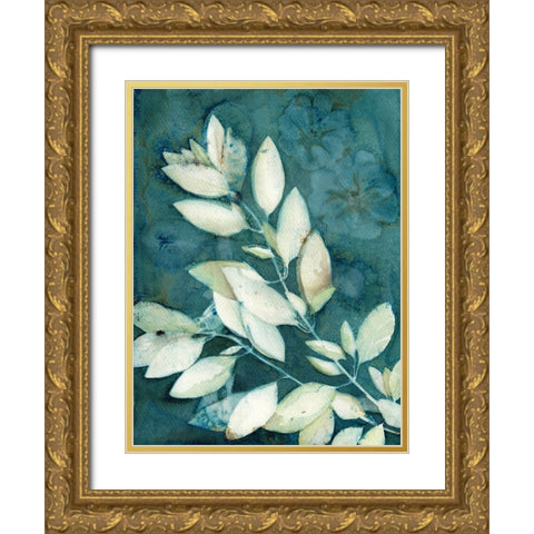 Shower of Gold VI Gold Ornate Wood Framed Art Print with Double Matting by Ferguson, Kathy
