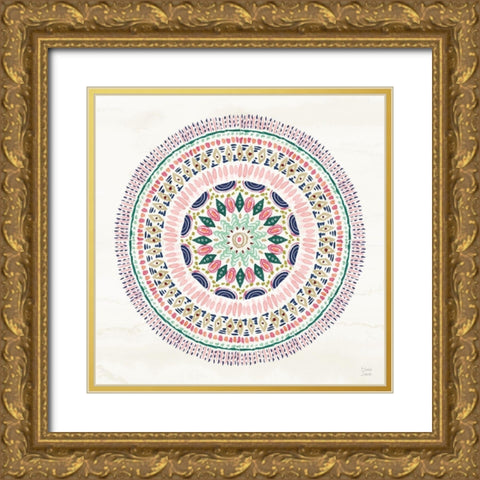 The Tropics VIII Gold Ornate Wood Framed Art Print with Double Matting by June, Dina