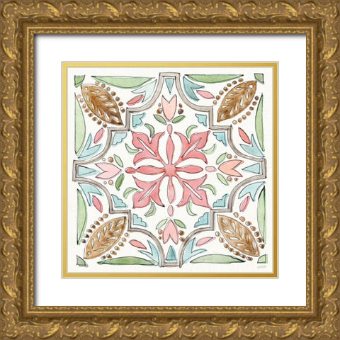 Vintage Travel XI Gold Ornate Wood Framed Art Print with Double Matting by Tavoletti, Anne