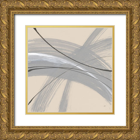 Intersection IV Gold Ornate Wood Framed Art Print with Double Matting by Paschke, Chris