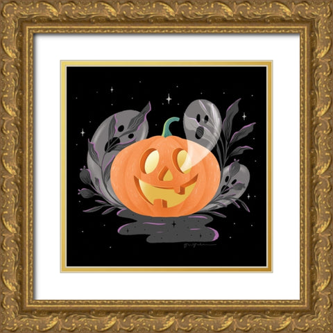 Hocus Pocus V Gold Ornate Wood Framed Art Print with Double Matting by Graham, Gia