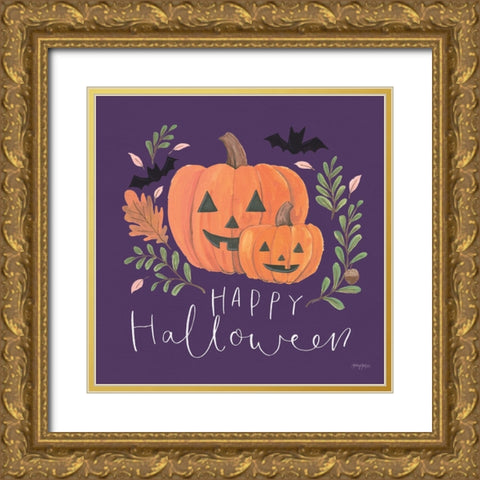 Spooky Season II Gold Ornate Wood Framed Art Print with Double Matting by Jackson, Jenaya