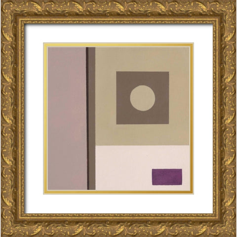 Barrel and Bin D Gold Ornate Wood Framed Art Print with Double Matting by Bannister, Cory