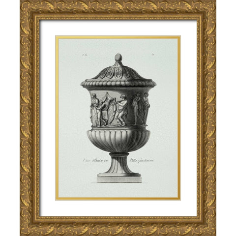 Elements of Style I Gold Ornate Wood Framed Art Print with Double Matting by Chilton, Sarah E