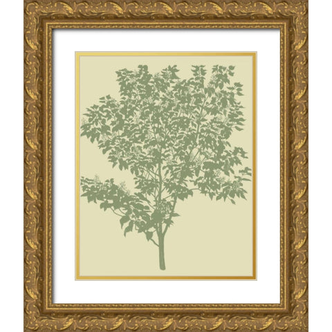 All American III Gold Ornate Wood Framed Art Print with Double Matting by Davies, Susan