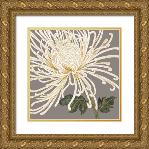 Glorious Whites II Gold Ornate Wood Framed Art Print with Double Matting by Shelby, Judy