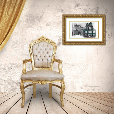 In good we trust Gold Ornate Wood Framed Art Print with Double Matting by Albers, Teis