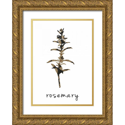 Rosemary art I Gold Ornate Wood Framed Art Print with Double Matting by Waltz, Anne
