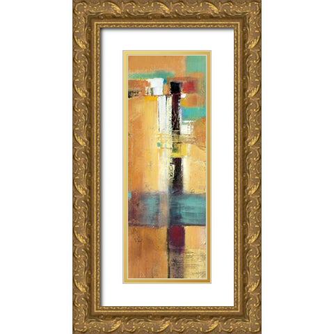 Southern Heights I Gold Ornate Wood Framed Art Print with Double Matting by Danckaert, Bea