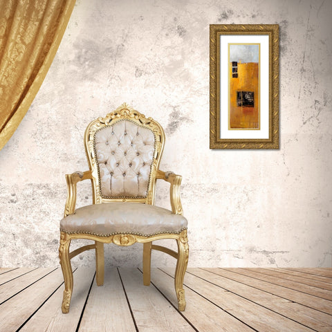 looking down Gold Ornate Wood Framed Art Print with Double Matting by Danckaert, Bea
