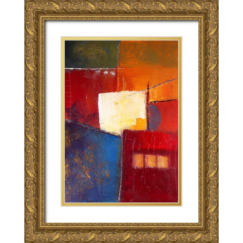 The power inside Gold Ornate Wood Framed Art Print with Double Matting by Danckaert, Bea