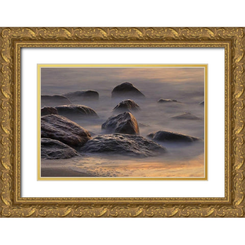 Sylt II Gold Ornate Wood Framed Art Print with Double Matting by Rossmeissl, Gerhard